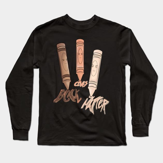 Black Lives Matter Long Sleeve T-Shirt by Sarri